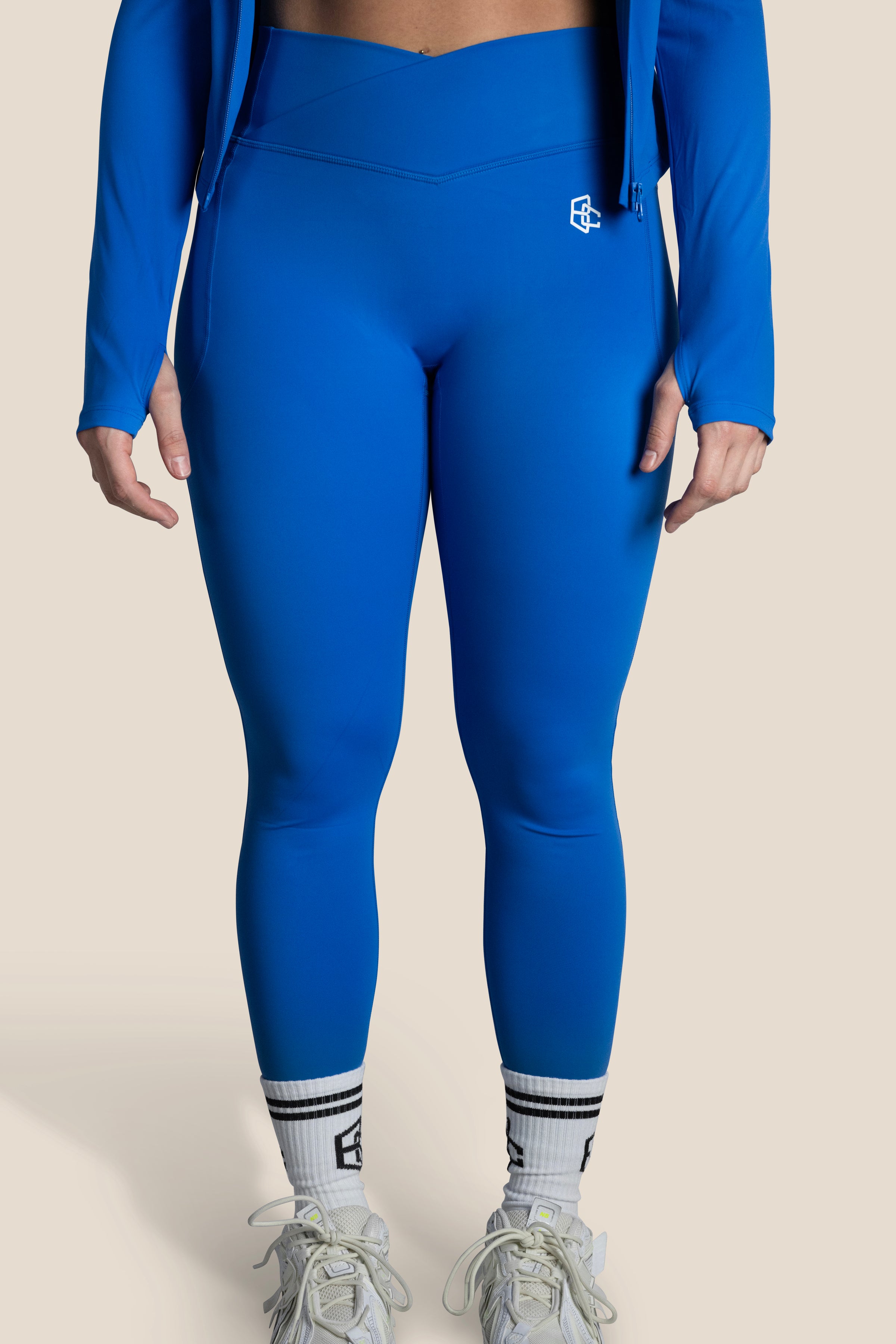 Leggin Largo V-Shape Bolsillo AZUL