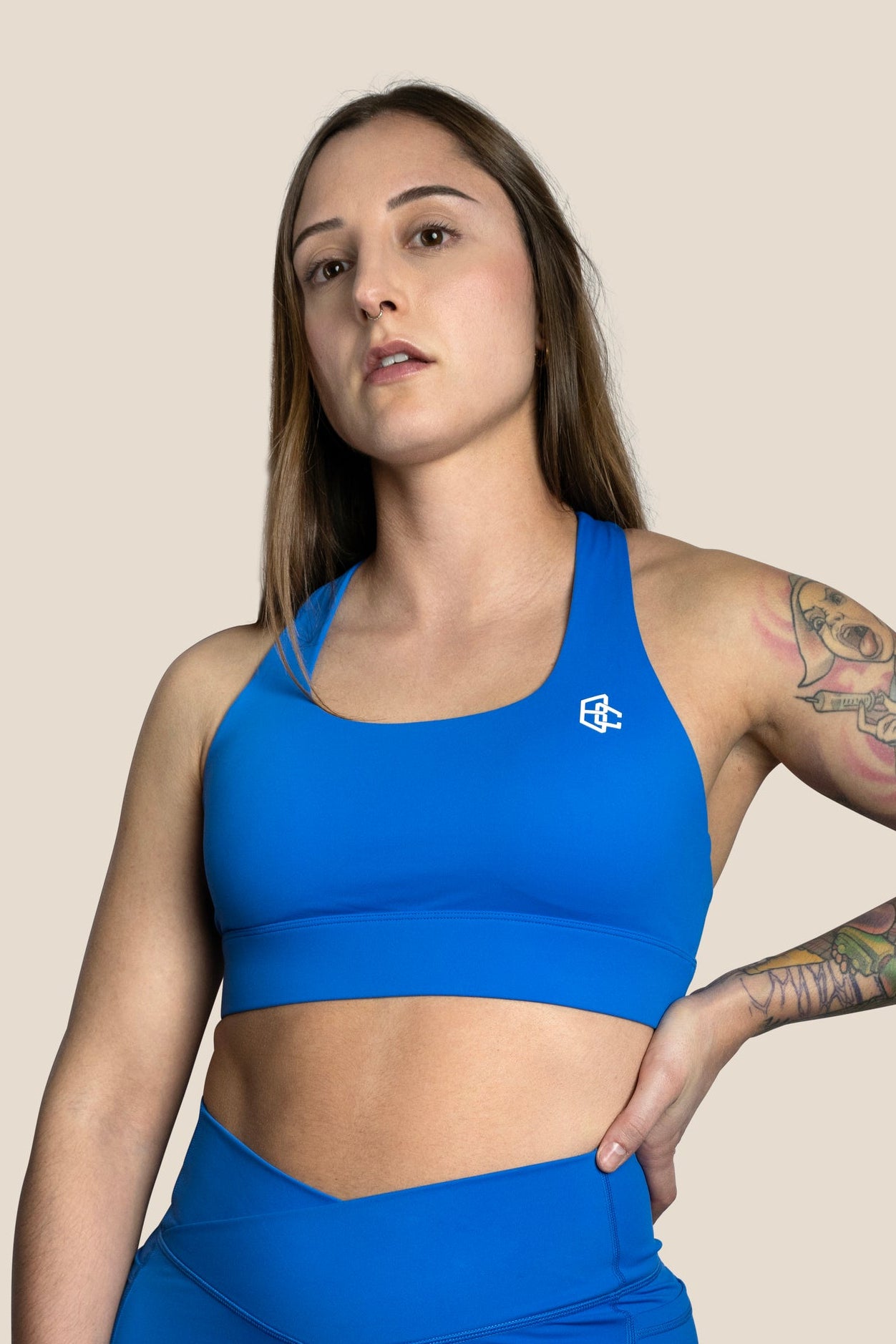 Medium Support Bra AZUL 1