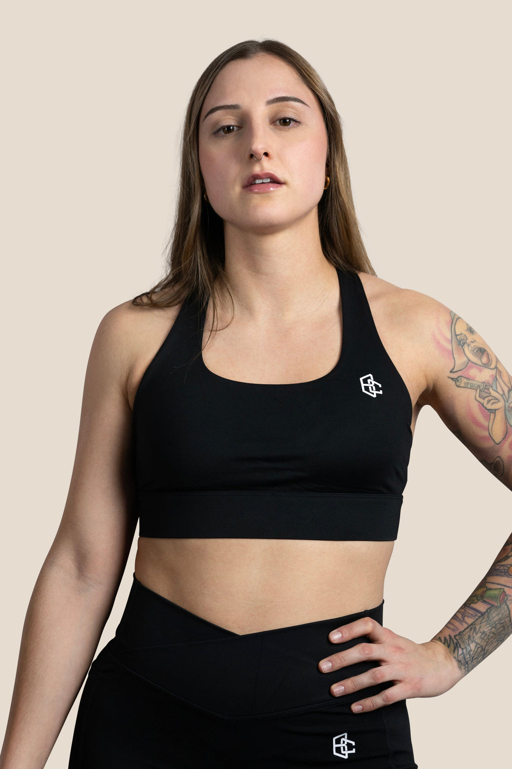 Medium Support Bra NEGRO 1