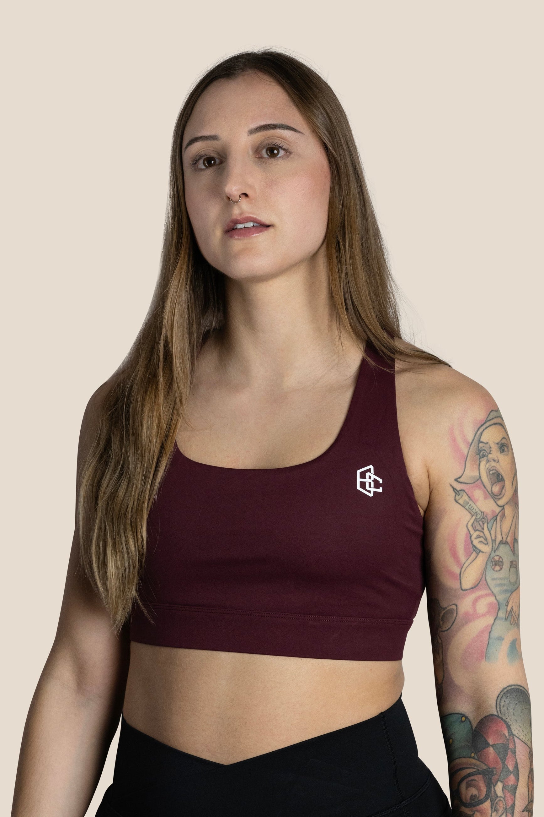Medium Support Detail Bra BURDEOS 1
